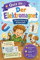 Vorschau - Arbeitsblätter - Der Elektromagnet - Physik Klasse 8 Arbeitsheft - Deckblatt
