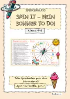 Vorschau - Arbeitsblätter - wachsendes Materialpaket - Spin it! Sprechanlässe für den Ethikunterricht - Seite 1