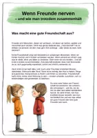 Vorschau - Arbeitsblätter - Freundschaft & Konflikte – Wie wir gut miteinander umgehen (Ethik ab Klasse 5) - Seite 1