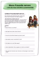 Vorschau - Arbeitsblätter - Freundschaft & Konflikte – Wie wir gut miteinander umgehen (Ethik ab Klasse 5) - Seite 2