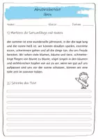 Vorschau - Arbeitsblätter - Abschreibübungen Klasse 3 – Rechtschreibung & Konzentration fördern - Seite 2