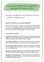 Vorschau - Arbeitsblätter - Kinderrechte und Pflichten – Ethik in der Grundschule leicht erklärt - Seite 1