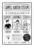 Vorschau - Mal- und Bastelvorlagen - Ampel Karten System / Classroommanagement - Deckblatt