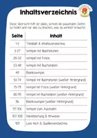 Vorschau - Mal- und Bastelvorlagen - Fledermausklasse - Girlande (Klassentier) - Seite 1