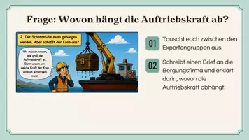 Vorschau - Arbeitsblätter - Auftriebskraft - Seite 3