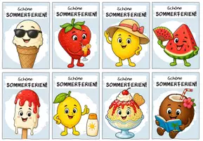 Vorschau - Bildkarten - SOMMERFERIEN: Feriengruß | Grußkarten - Seite 3