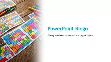 Vorschau - Stundenentwürfe - Richtig präsentieren - Präsentations-Bingo - Seite 1