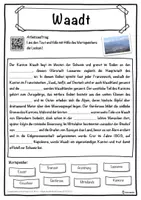 Vorschau - Unterrichtsreihen - Waadt Lückentext mit Wortspeicher Hörverstehen und Suchsel - Seite 1