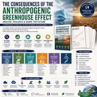Vorschau - Unterrichtsreihen - Climate Change and the Anthropogenic Greenhouse Effect | Analysis, Impacts & Sustainability - Deckblatt