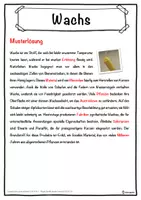 Vorschau - Unterrichtsreihen - Wachs Lückentext mit Wortspeicher Hörverstehen und Suchsel - Seite 2