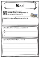 Vorschau - Unterrichtsreihen - Wadi Lückentext mit Wortspeicher Hörverstehen und Suchsel - Seite 3