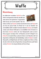 Vorschau - Unterrichtsreihen - Waffe Lückentext mit Wortspeicher Hörverstehen und Suchsel - Seite 2