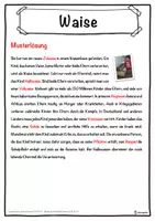 Vorschau - Unterrichtsreihen - Waise Lückentext mit Wortspeicher Hörverstehen und Suchsel - Seite 2