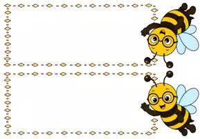 Vorschau - Arbeitsblätter - Namensschilder Bienenklasse – 8 Varianten | Klassentier Biene | farbig & schwarz-weiß | Einschulung, Schulstart & Klassenzimmer Grundschule 🐝 - Seite 2