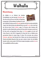 Vorschau - Unterrichtsreihen - Walhalla Lückentext mit Wortspeicher Hörverstehen und Suchsel - Seite 2