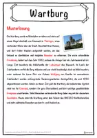 Vorschau - Unterrichtsreihen - Wartburg Lückentext mit Wortspeicher Hörverstehen und Suchsel - Seite 2