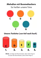 Vorschau - Arbeitsblätter - Sommer mit Boomwhackers: Strand-Melodien zur Einführung - Seite 2