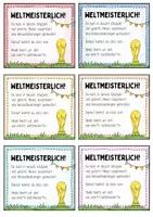 Vorschau - Anderer Materialtyp - Grußkarten zur Fußball-WM 2026 Schuljahresende / Abschied / Zeugnis - Seite 3