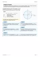Vorschau - Arbeitsblätter - Analysis Anwendung (trig.Fkt.): Doppler Kreistest - Seite 1