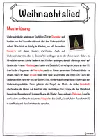 Vorschau - Unterrichtsreihen - Weihnachtslied Lückentext mit Wortspeicher Hörverstehen und Suchsel - Seite 2