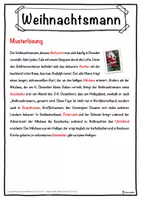 Vorschau - Unterrichtsreihen - Weihnachtsmann Lückentext mit Wortspeicher Hörverstehen und Suchsel - Seite 2