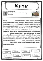 Vorschau - Unterrichtsreihen - Weimar Lückentext mit Wortspeicher Hörverstehen und Suchsel - Seite 1