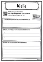 Vorschau - Unterrichtsreihen - Welle Lückentext mit Wortspeicher Hörverstehen und Suchsel - Seite 3