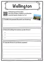 Vorschau - Unterrichtsreihen - Wellington Lückentext mit Wortspeicher Hörverstehen und Suchsel - Seite 3