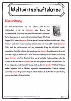Vorschau - Unterrichtsreihen - Weltwirtschaftskrise Lückentext mit Wortspeicher Hörverstehen und Suchsel - Seite 2