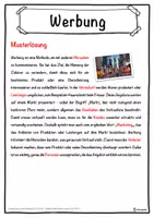 Vorschau - Unterrichtsreihen - Werbung Lückentext mit Wortspeicher Hörverstehen und Suchsel - Seite 2
