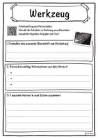 Vorschau - Unterrichtsreihen - Werkzeug Lückentext mit Wortspeicher Hörverstehen und Suchsel - Seite 3