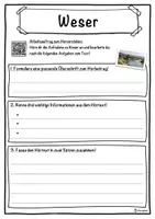 Vorschau - Unterrichtsreihen - Weser Lückentext mit Wortspeicher Hörverstehen und Suchsel - Seite 3