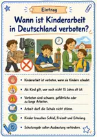 Vorschau - Arbeitsblätter - Materialpaket: "Dürfen Kinder arbeiten?" (Lernbereich 4 "Recht", WiB, 5. Klasse) - Seite 3