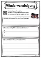 Vorschau - Unterrichtsreihen - Wiedervereinigung Lückentext mit Wortspeicher Hörverstehen und Suchsel - Seite 3