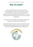 Vorschau - Arbeitsblätter - Lapbook Einführung Biologie - Seite 3