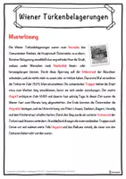 Vorschau - Unterrichtsreihen - Wiener Türkenbelagerungen Lückentext mit Wortspeicher Hörverstehen und Suchsel - Seite 2