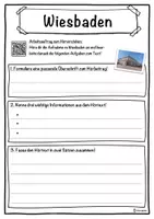 Vorschau - Unterrichtsreihen - Wiesbaden Lückentext mit Wortspeicher Hörverstehen und Suchsel - Seite 3