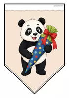 Vorschau - Mal- und Bastelvorlagen - Pandaklasse - Girlande (Klassentier) - Seite 3