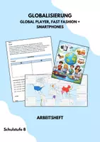 Vorschau - Stundenentwürfe - Globalisierung Arbeitsheft (Fast Fashion + Smartphones) - Deckblatt