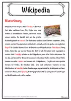 Vorschau - Unterrichtsreihen - Wikipedia Lückentext mit Wortspeicher Hörverstehen und Suchsel - Seite 2