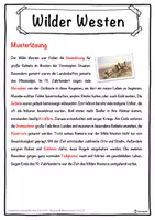 Vorschau - Unterrichtsreihen - Wilder Westen Lückentext mit Wortspeicher Hörverstehen und Suchsel - Seite 2