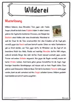 Vorschau - Unterrichtsreihen - Wilderei Lückentext mit Wortspeicher Hörverstehen und Suchsel - Seite 2