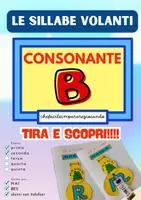 anteprima - Esercizi - LA B VOLANTE – SILLABE BA BE BI BO BU - Pagina di copertina