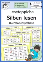 Vorschau - Fördermaterial/Inklusion - Leseteppiche "Silben lesen" (Buchstabensynthese) - Deckblatt