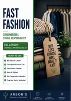 Vorschau - Stundenentwürfe - Fast Fashion | ESL Oberstufe B2–C1 - Deckblatt
