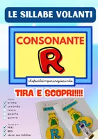 anteprima - Esercizi - LA R VOLANTE – SILLABE RA RE RI RO RU - Pagina di copertina