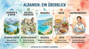 Vorschau - Arbeitsblätter - Arbeitsblatt zum Thema "Albanien" + Onlineübung & MP3 + Infografik - Seite 2