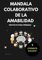 Vista previa - Manualidades / Dibujos para colorear - Mandala Colaborativo de la Amabilidad | Proyecto para Primaria (6-12 años) - Portada