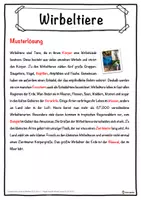 Vorschau - Unterrichtsreihen - Wirbeltiere Lückentext mit Wortspeicher Hörverstehen und Suchsel - Seite 2