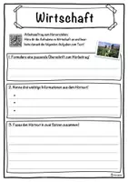 Vorschau - Unterrichtsreihen - Wirtschaft Lückentext mit Wortspeicher Hörverstehen und Suchsel - Seite 3